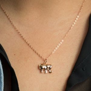 💕Melinda Maria Lucky Elephant Pendant Necklace💕